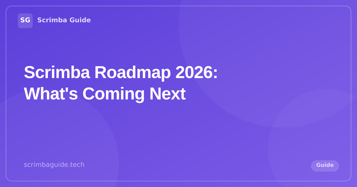Scrimba Roadmap 2026: What's Coming Next — Scrimba Guide Blog
