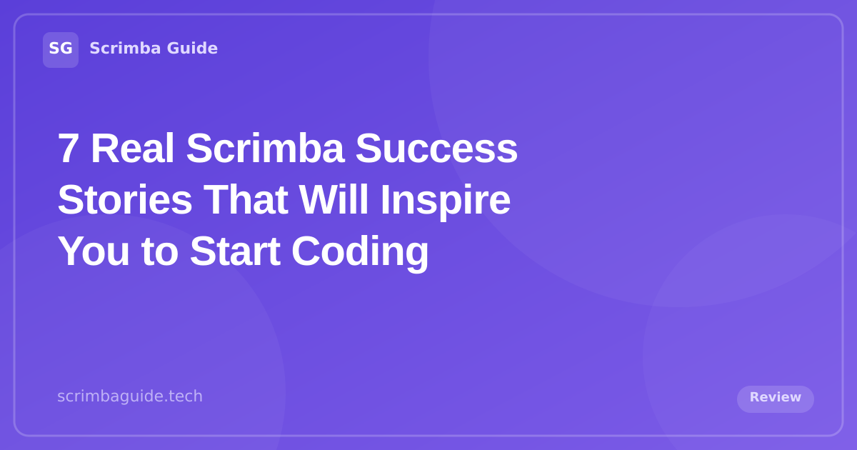 7 Real Scrimba Success Stories That Will Inspire You to Start Coding — Scrimba Guide Blog