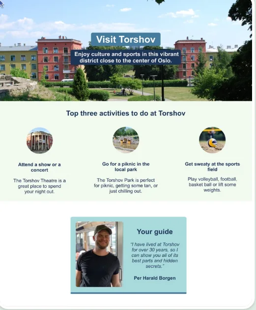 Learn HTML and CSS, solo project brief: the finished Hometown Homepage site with a hero photo and three activity columns.